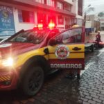 Comandante dos Bombeiros de Morro da Fumaça atua em resgates no Rio Grande do Sul
