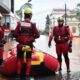 Trabalho incansável dos Bombeiros de Santa Catarina para salvar vidas no Rio Grande do Sul