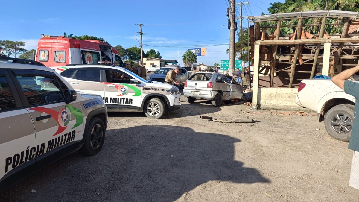 Polícia Militar de Morro da Fumaça prende suspeito de furto após perseguição