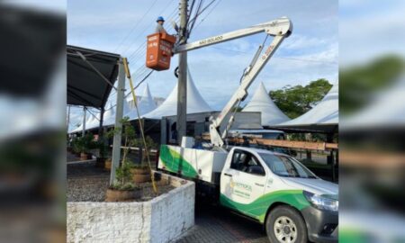 Equipe técnica da Cermoful atua na infraestrutura da Maggiofest