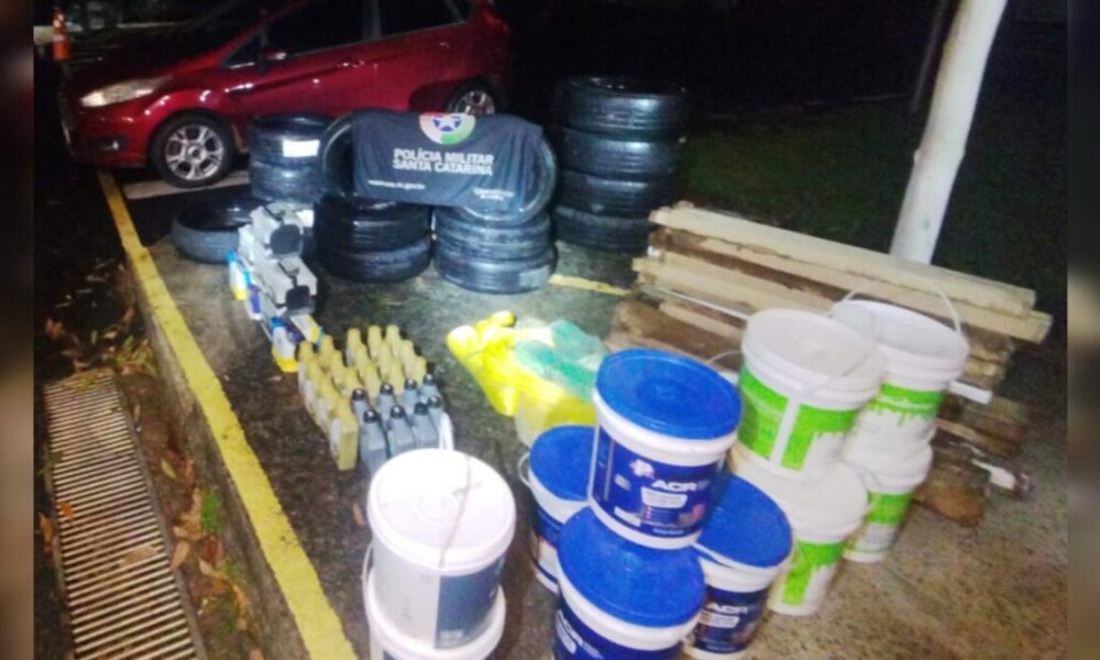 Objetos furtados em Morro da Fumaça são recuperados pela Polícia Militar