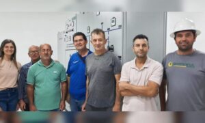 Conselho Fiscal da Cermoful Energia visita subestação em Criciúma