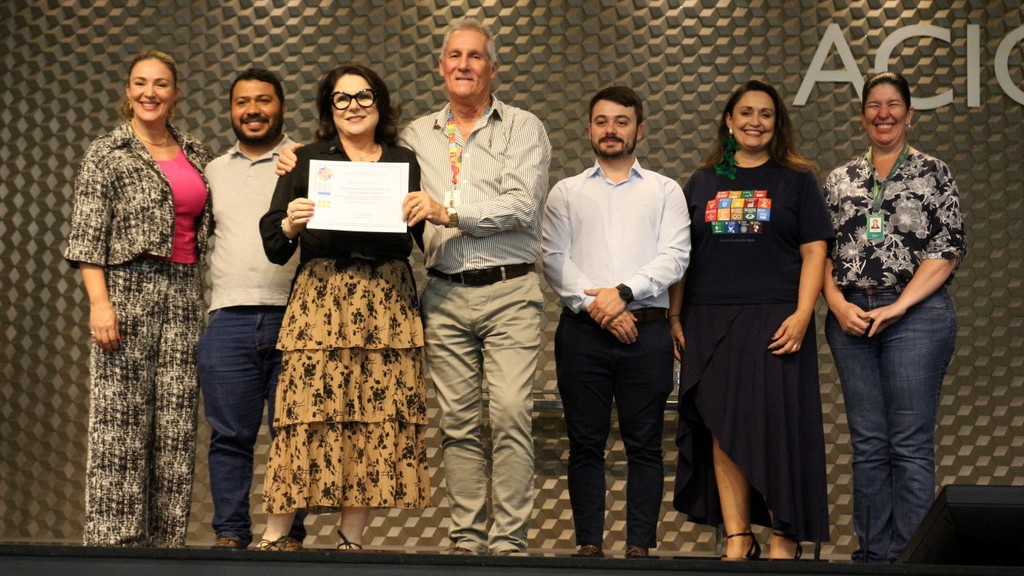 Unesc recebe Selo ODS 2025 e reforça protagonismo nacional em sustentabilidade