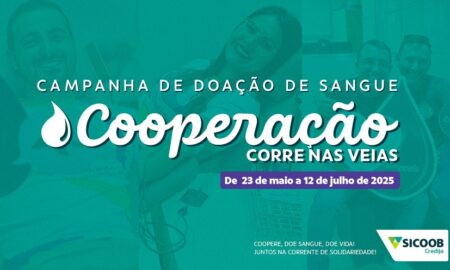 Cooperação Corre nas Veias: Sicoob Credija lança terceira edição da campanha de doação de sangue
