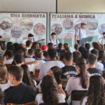 Projeto “Una Giornata Italiana a Scuola” anima alunos da Escola Princesa Isabel com música e tradição