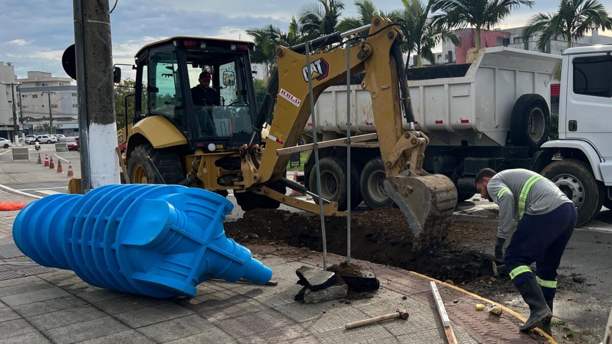 Samae de Morro da Fumaça dá início a nova etapa da obra de implantação da rede de esgotamento sanitário