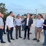 Governo de Morro da Fumaça inaugura ponte sobre o rio Linha Torrens, no bairro Maccari