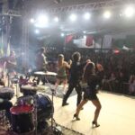 Tombo da polenta marca abertura oficial da 13ª Maggiofest em Morro da Fumaça