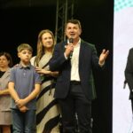Tombo da polenta marca abertura oficial da 13ª Maggiofest em Morro da Fumaça