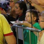 Tombo da polenta marca abertura oficial da 13ª Maggiofest em Morro da Fumaça