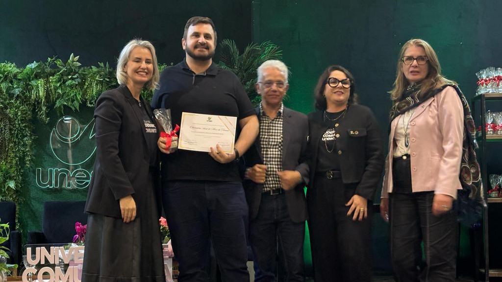 Observatório Social de Morro da Fumaça recebe título de Entidade Amiga da Extensão da Unesc