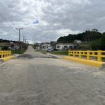 Governo de Morro da Fumaça inaugura ponte sobre o rio Linha Torrens, no bairro Maccari