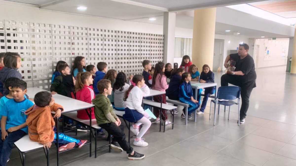 Música "Nossa Estação Cocal" vira ferramenta de ensino em escola municipal do Distrito