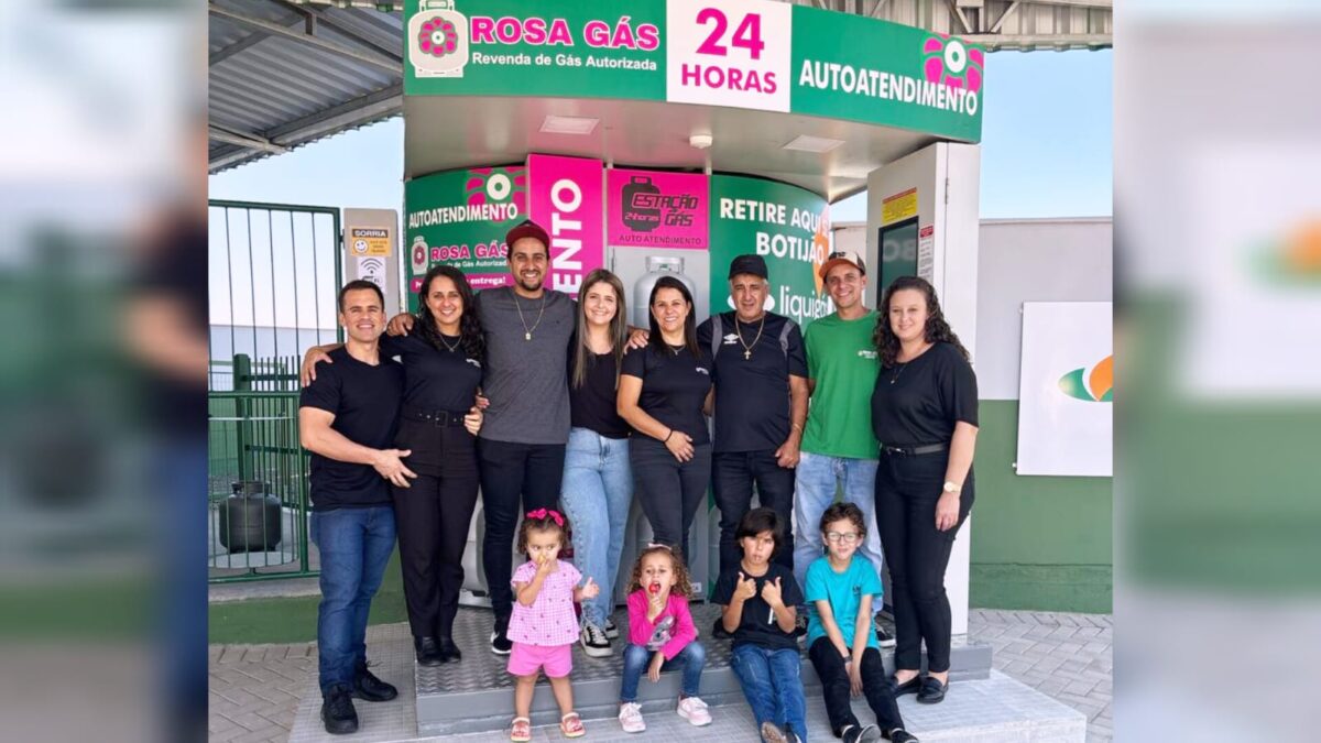 Rosa Gás celebra novo capítulo com inauguração de autoatendimento 24h e loja de conveniência