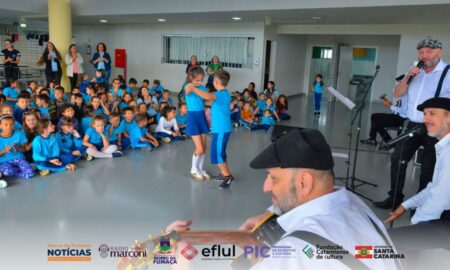 Cultura italiana é destaque na Escola Biázio Maragno com projeto “Una Giornata Italiana a Scuola”