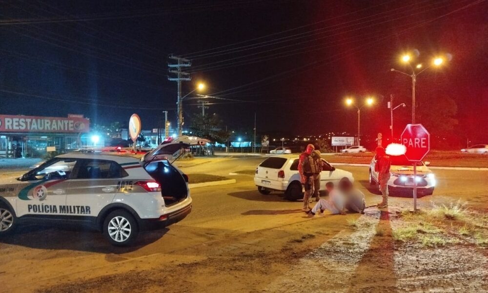 Polícia Militar de Morro da Fumaça recupera veículo roubado com apoio de câmeras de segurança