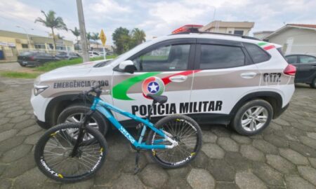 Homem é preso em flagrante após furto de bicicleta em academia de Morro da Fumaça