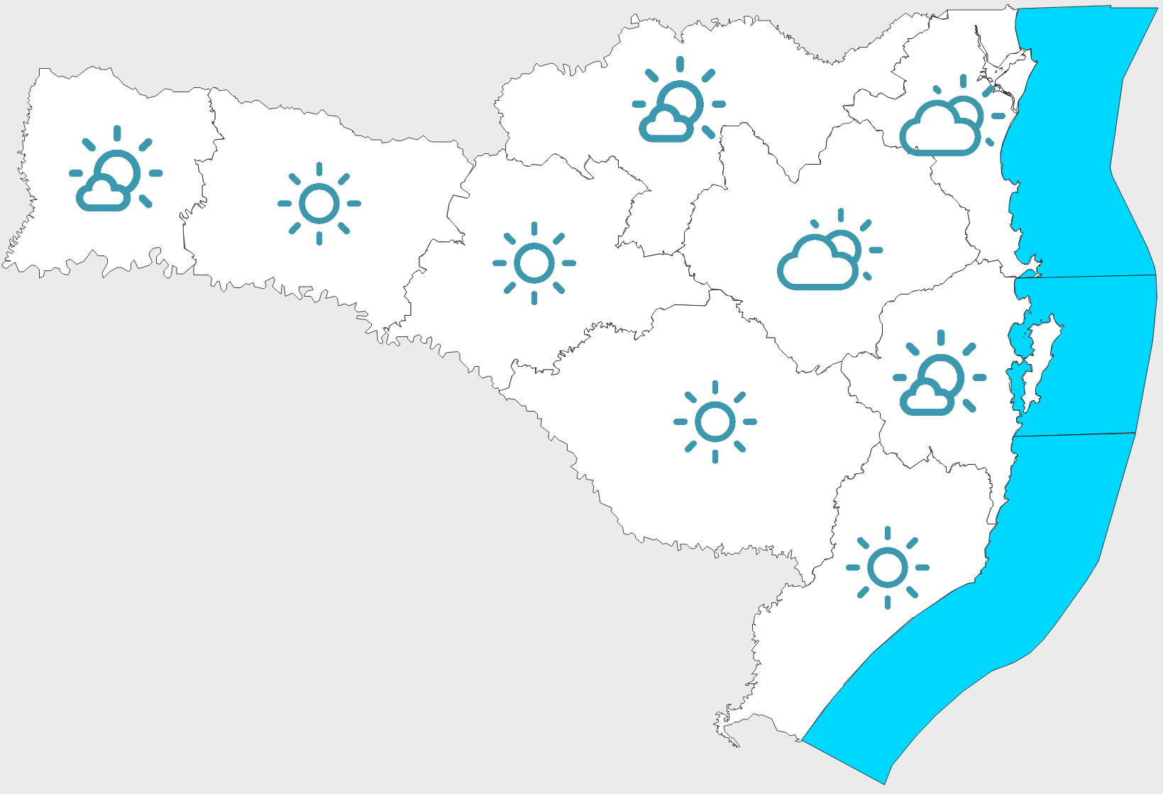 Confira a previsão do tempo para este domingo (4)