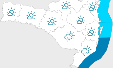 Confira a previsão do tempo para esta segunda-feira (26)