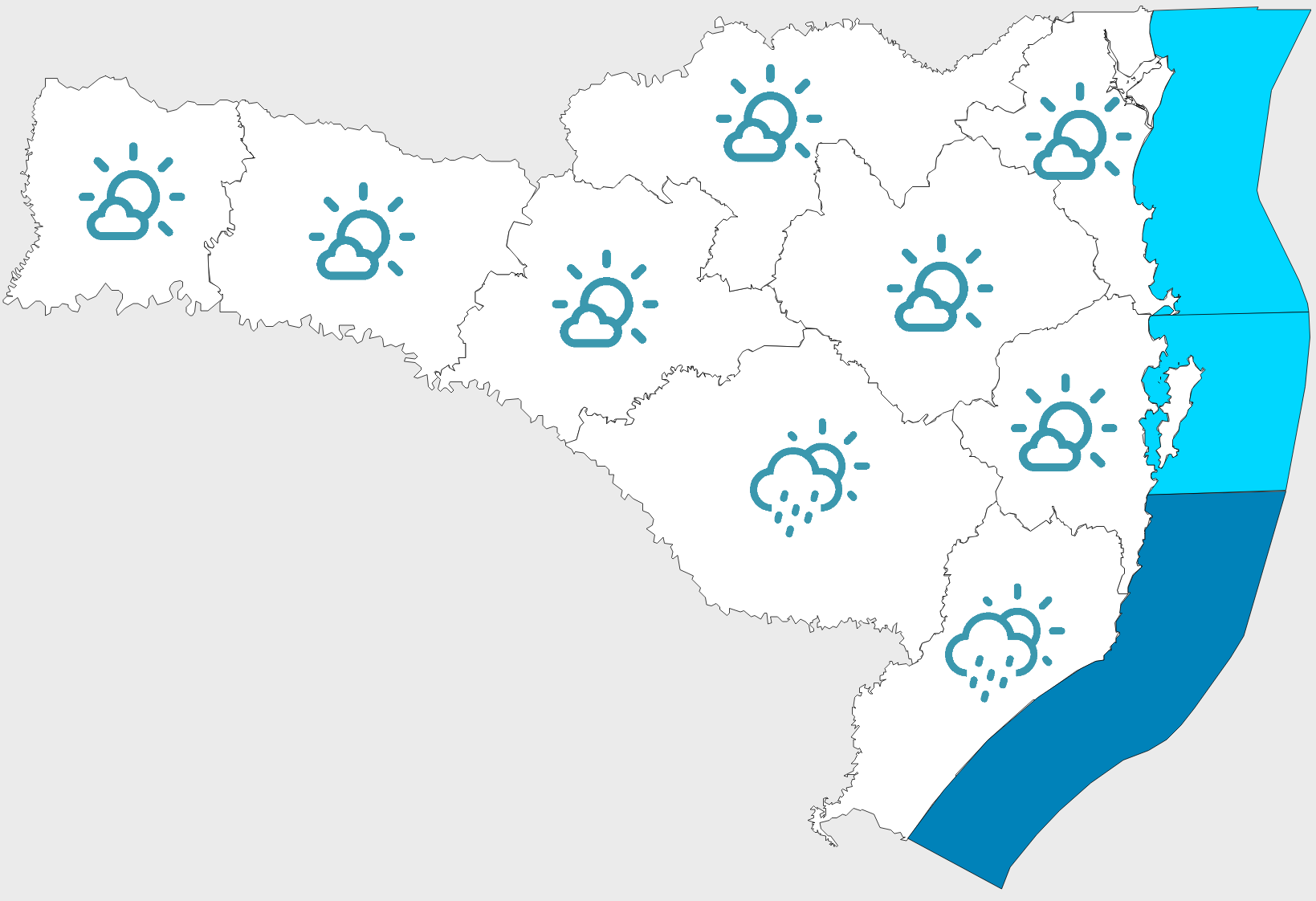 Confira a previsão do tempo para esta segunda-feira (26)