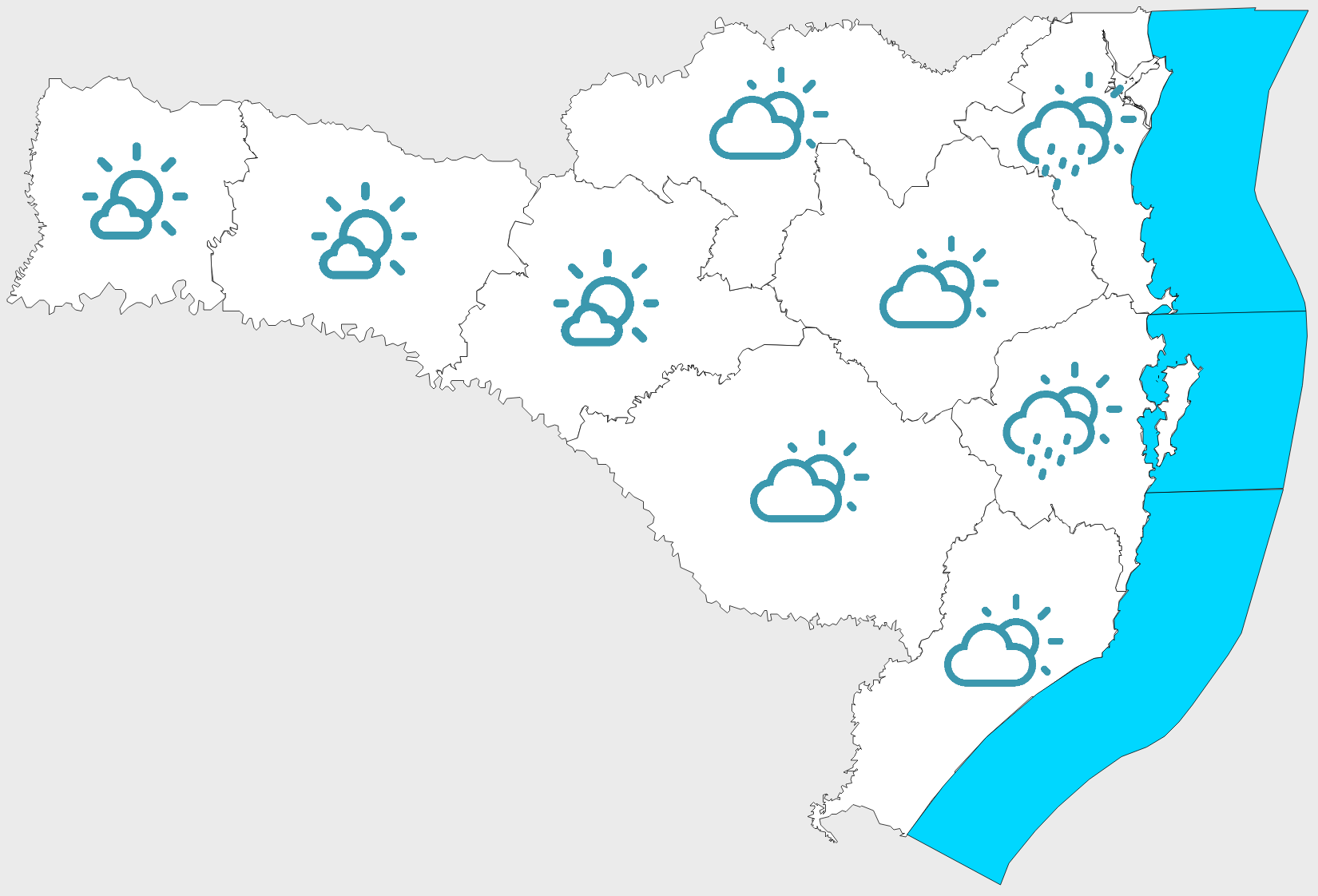 Confira a previsão do tempo para esta segunda-feira (12)