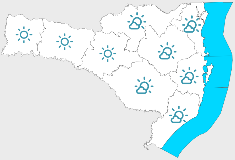 Confira a previsão do tempo para esta quinta-feira (1º)