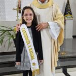 Mina Fluorita apresenta candidatas a rainha em honra a Padroeira Nossa Senhora Aparecida