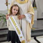 Mina Fluorita apresenta candidatas a rainha em honra a Padroeira Nossa Senhora Aparecida