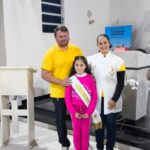 Mina Fluorita apresenta candidatas a rainha em honra a Padroeira Nossa Senhora Aparecida