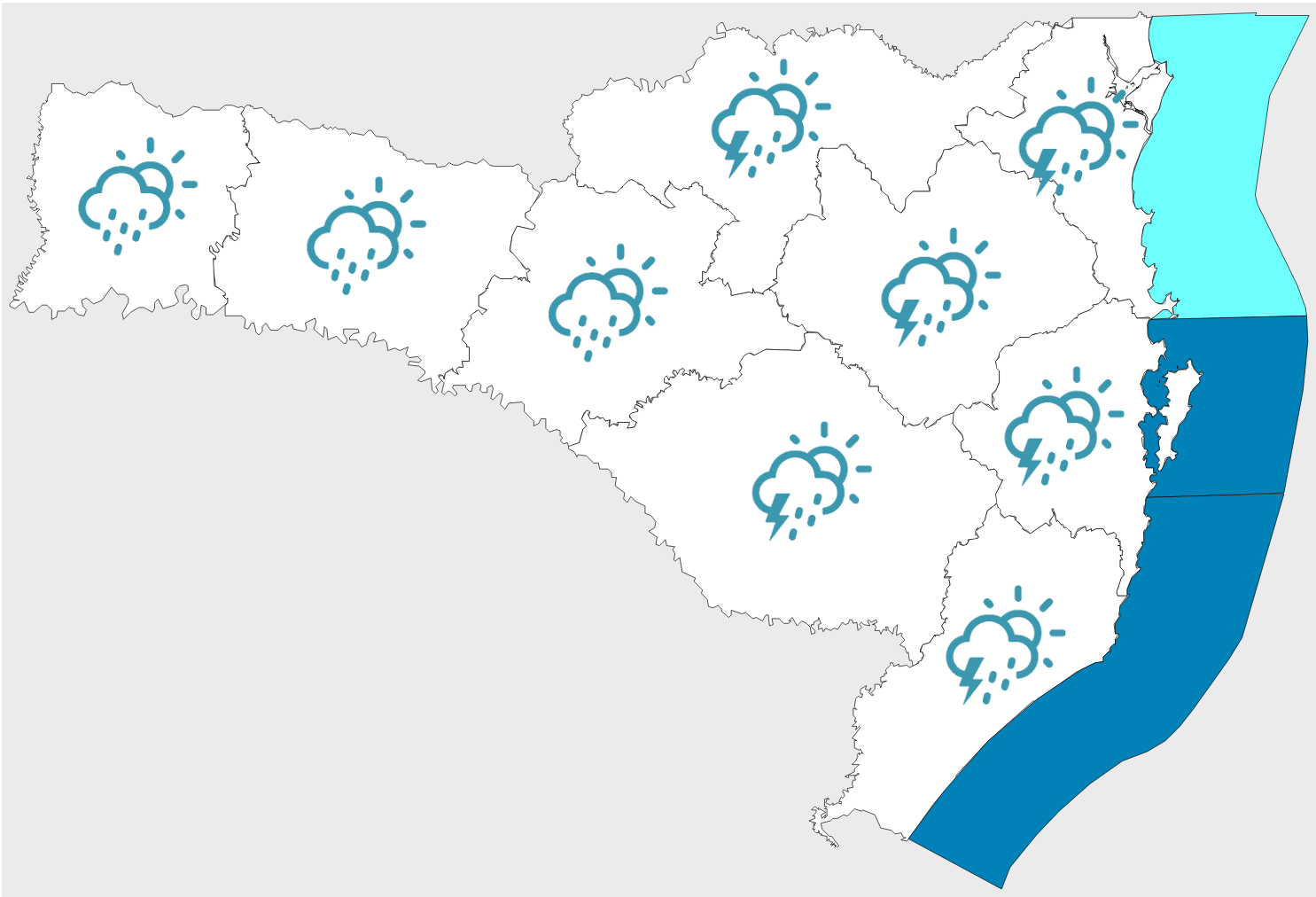 Confira a previsão do tempo para este domingo (8)