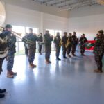 Aproximando comunidade escolar e Exército Brasileiro, banda do 28º GAC se apresenta em Morro da Fumaça