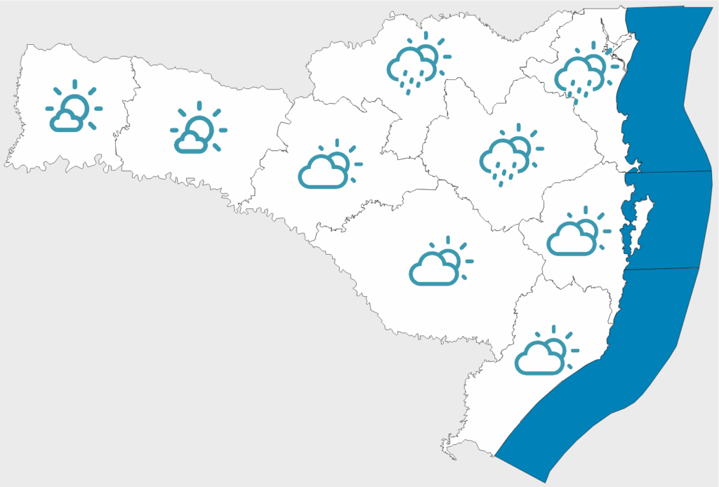 Confira a previsão do tempo para esta terça-feira (1º)