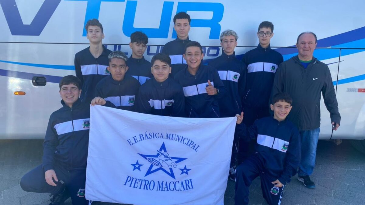 Primeira escola municipal fumacense no vôlei dos Jesc, Escola Pietro Maccari estreia com vitória