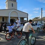 Festa em honra a São Cristóvão e São José Operário reúne fiéis e motoristas no Bairro Naspolini