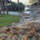 Ressaca no mar e ventania causam transtornos no Balneário Esplanada
