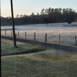 Frio de -1°C congela camiseta e surpreende moradores em Linha Torrens