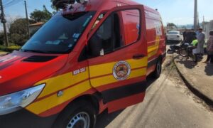 Motociclista fica ferido após colisão na Rodovia Gregório Espíndola