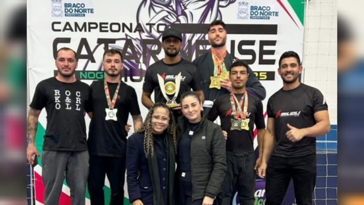Atleta de Morro da Fumaça conquista 1º lugar no Campeonato Catarinense de Jiu-Jitsu
