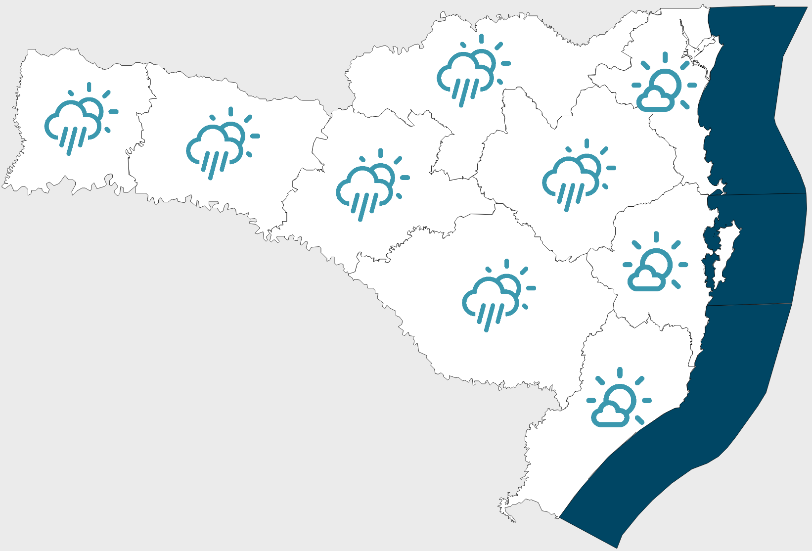 Confira a previsão do tempo para esta segunda-feira (28)