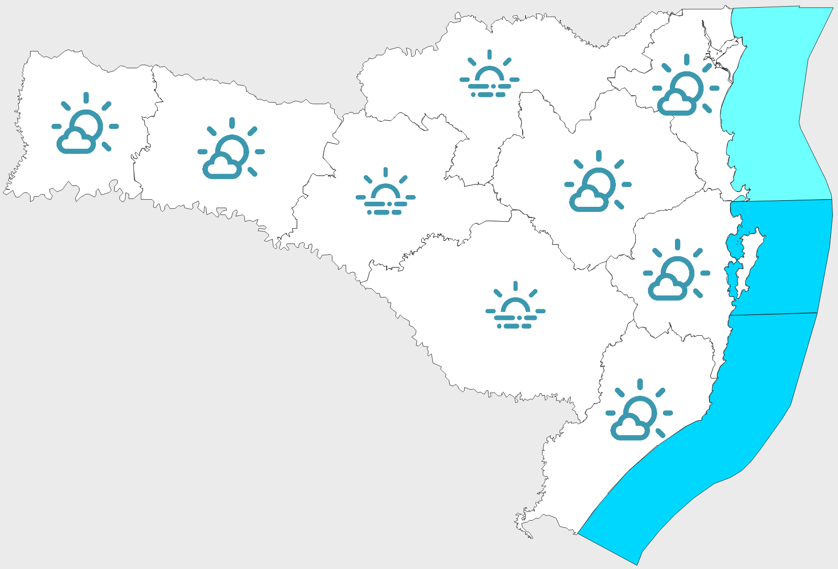 Confira a previsão do tempo para este sábado (19)