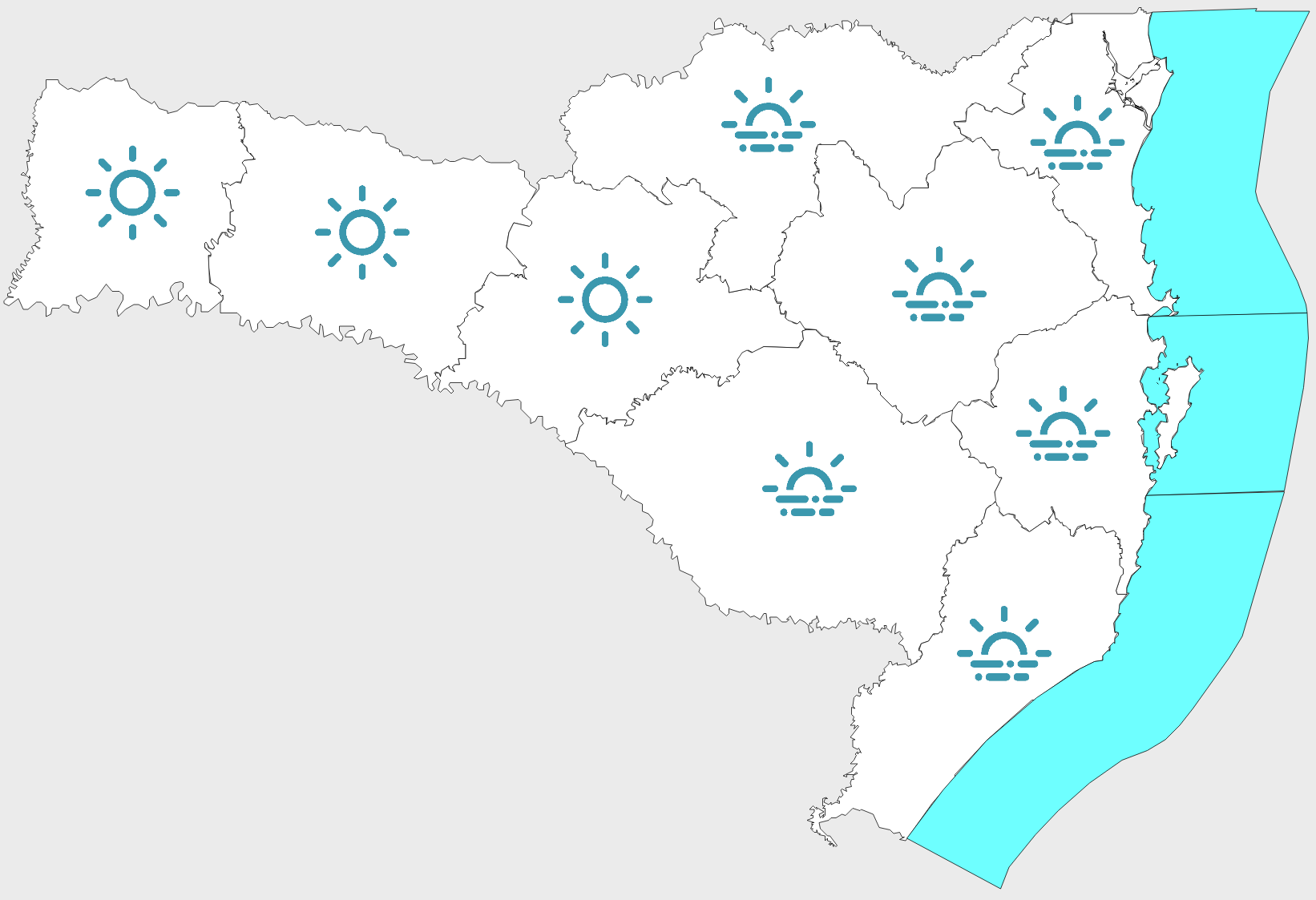 Confira a previsão do tempo para este domingo (20)