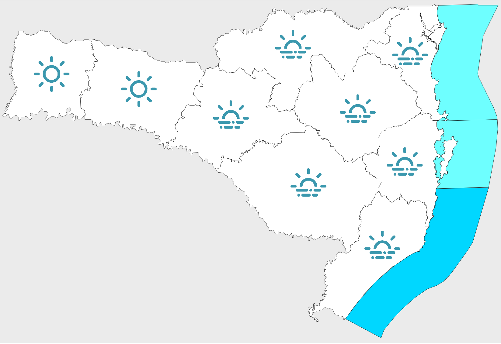 Confira a previsão do tempo para esta segunda-feira (21)
