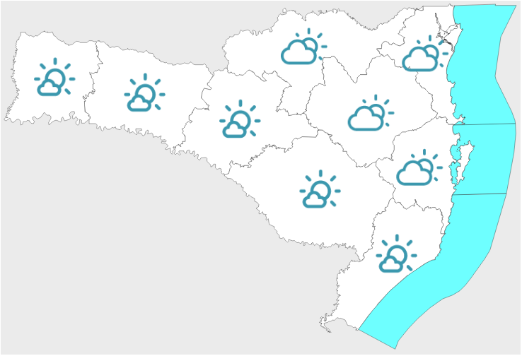 Confira a previsão do tempo para este sábado (12)