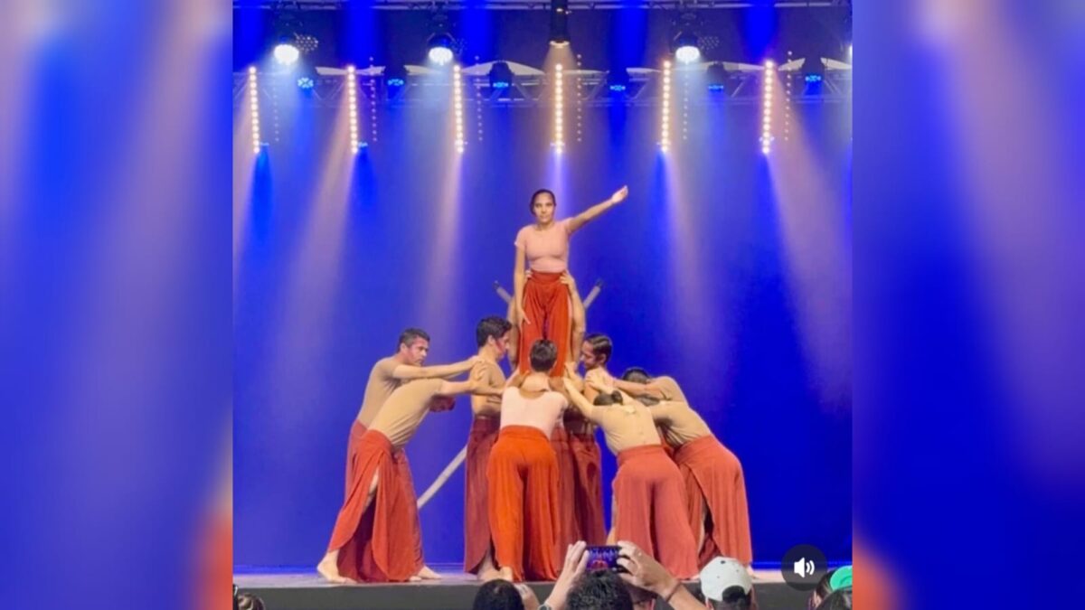 Apae de Morro da Fumaça emociona no Festival de Dança de Joinville
