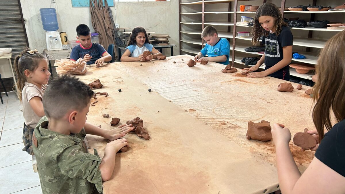 Inscrições abertas para nova turma do curso infantil de cerâmica artística de Morro da Fumaça