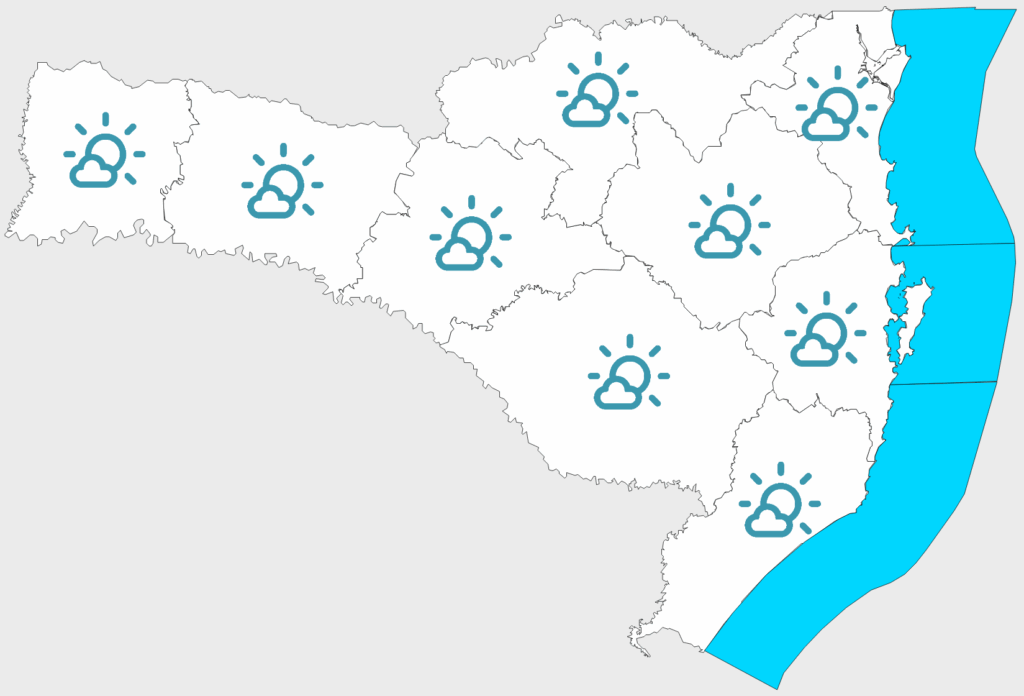 Confira a previsão do tempo para esta terça-feira (12)