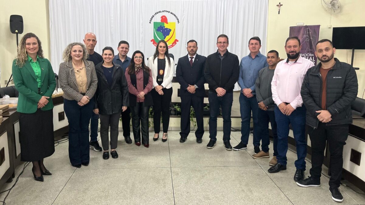 Novos delegados da Comarca são recebidos na Câmara de Morro da Fumaça