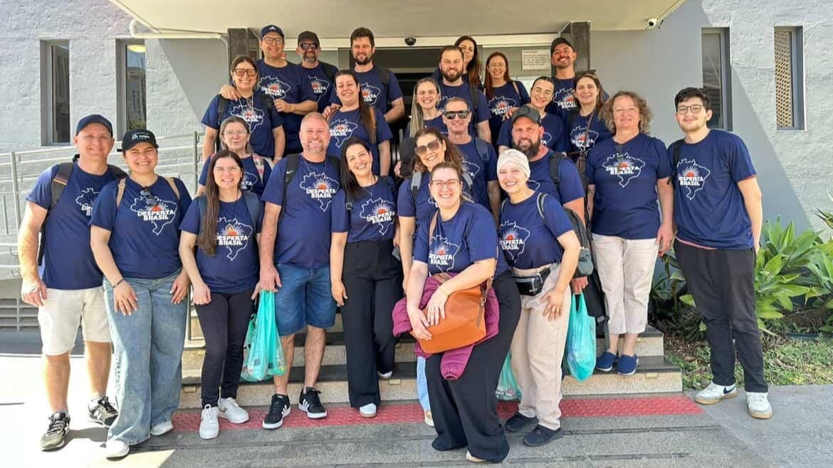 Grupo fumacense vivencia momentos de espiritualidade no Desperta Brasil