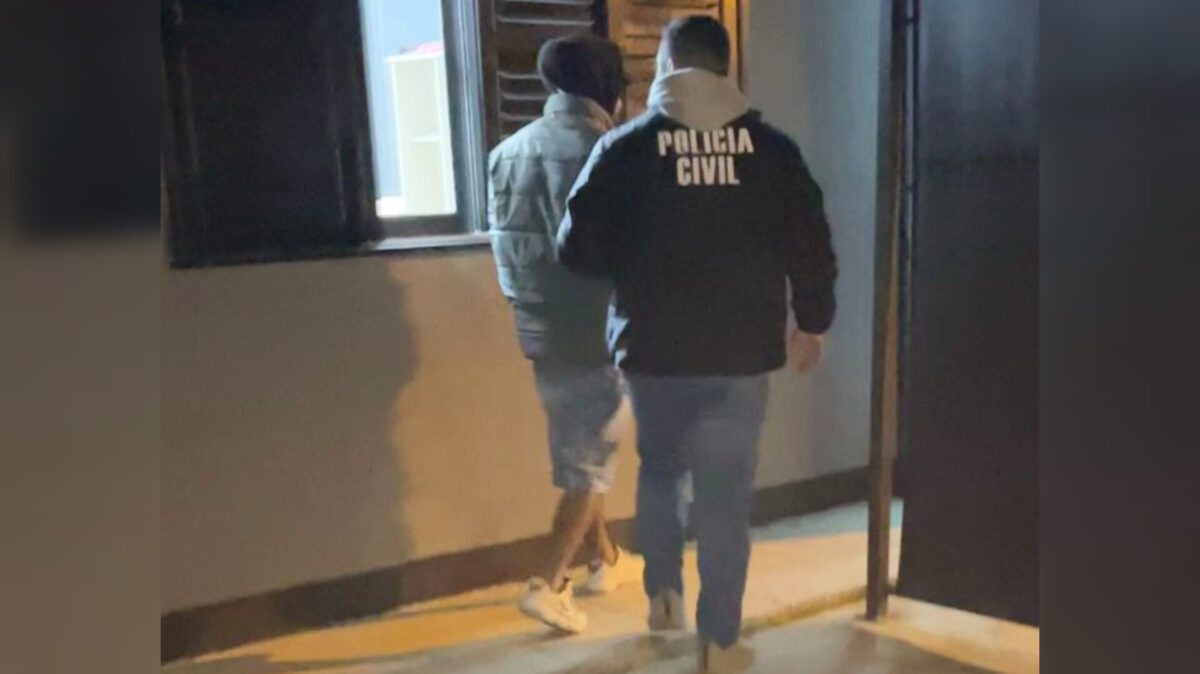 Polícia Civil prende homem suspeito de agredir bebê de quatro meses em Morro da Fumaça