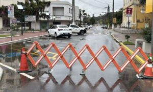 1º Chimarrão e Tradição: Rua 20 de Maio é interditada para montagem de estruturas do evento 